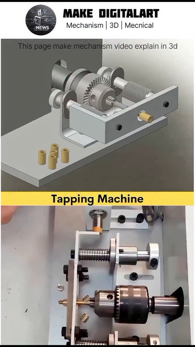 Read in caption for details👇 A tapping machine is a specialized tool ...