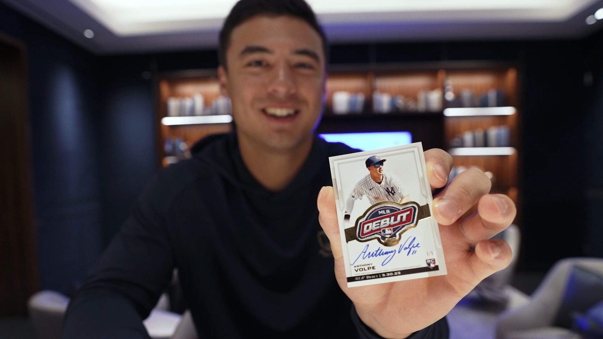 Volpe Topps Rookie Debut Patch Auto Card | New York Yankees