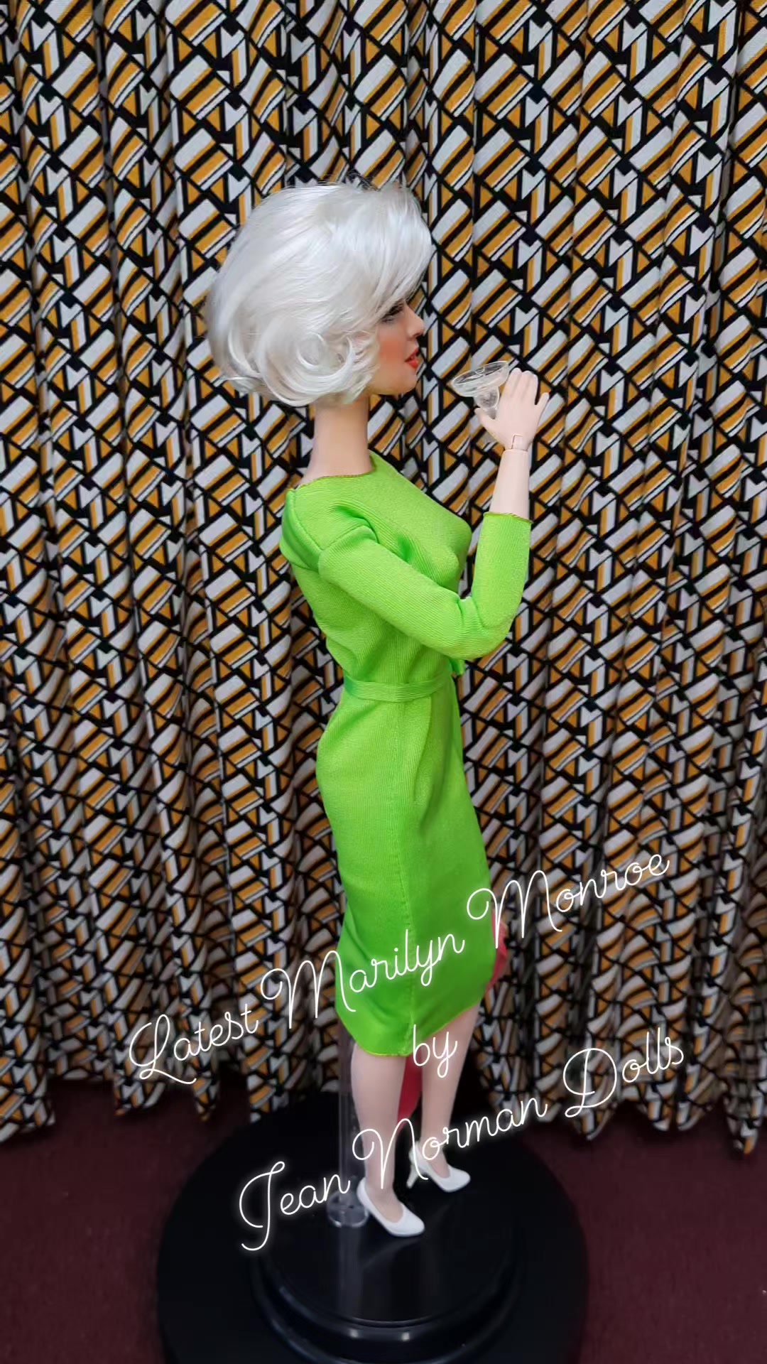 marilyn monroe doll green dress Mattel celebrates Monroe's 100th birthday with a Barbie recreating her famous 