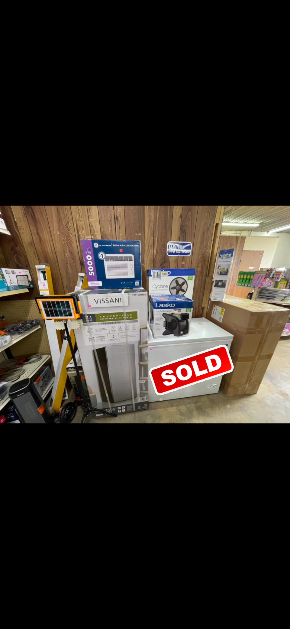 A to Z liquidation store on Reels