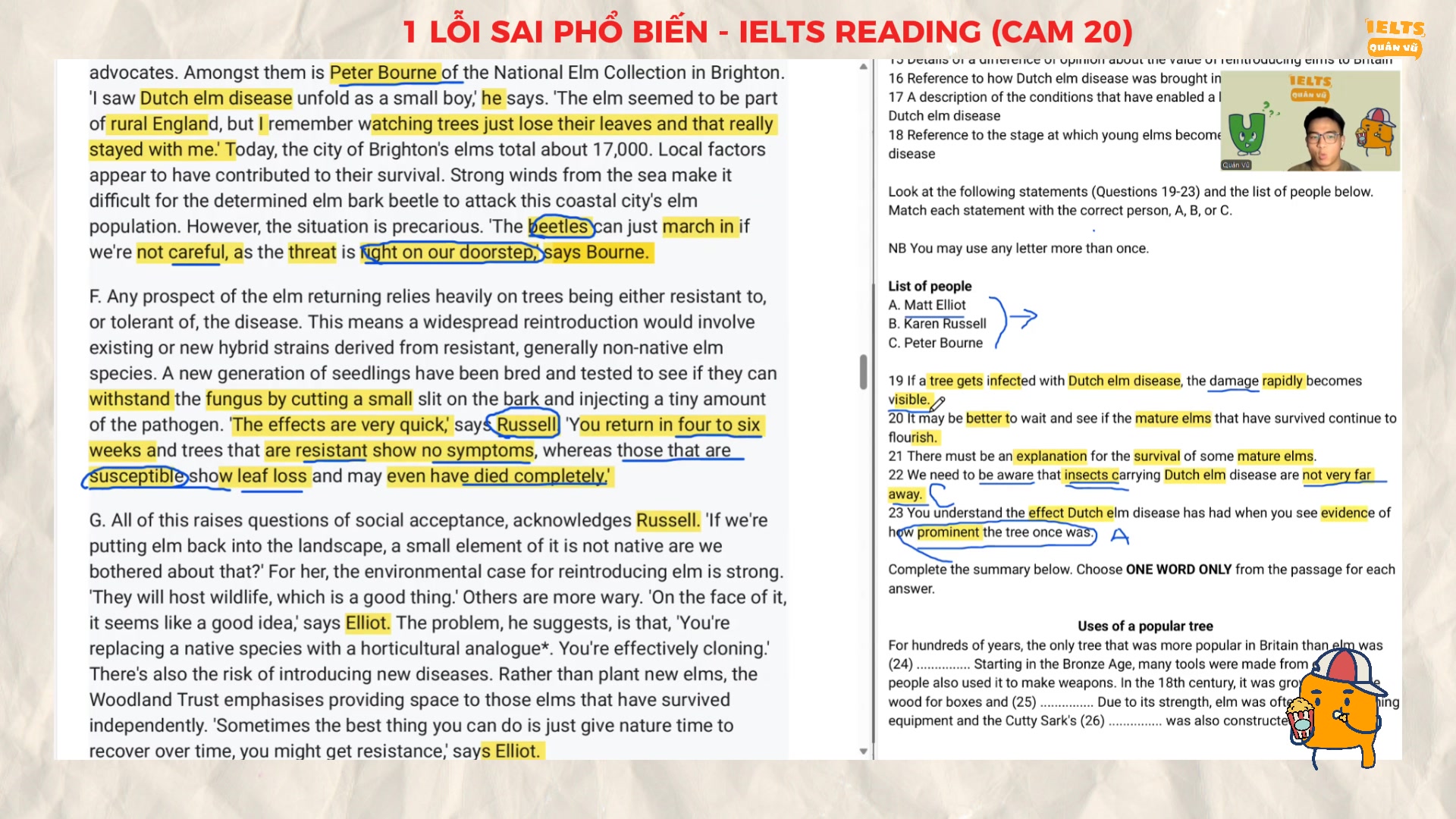 READING: CAMBRIDGE 20 - TEST 1 - PASSAGE 2 (1) Làm IELTS Reading trong ...