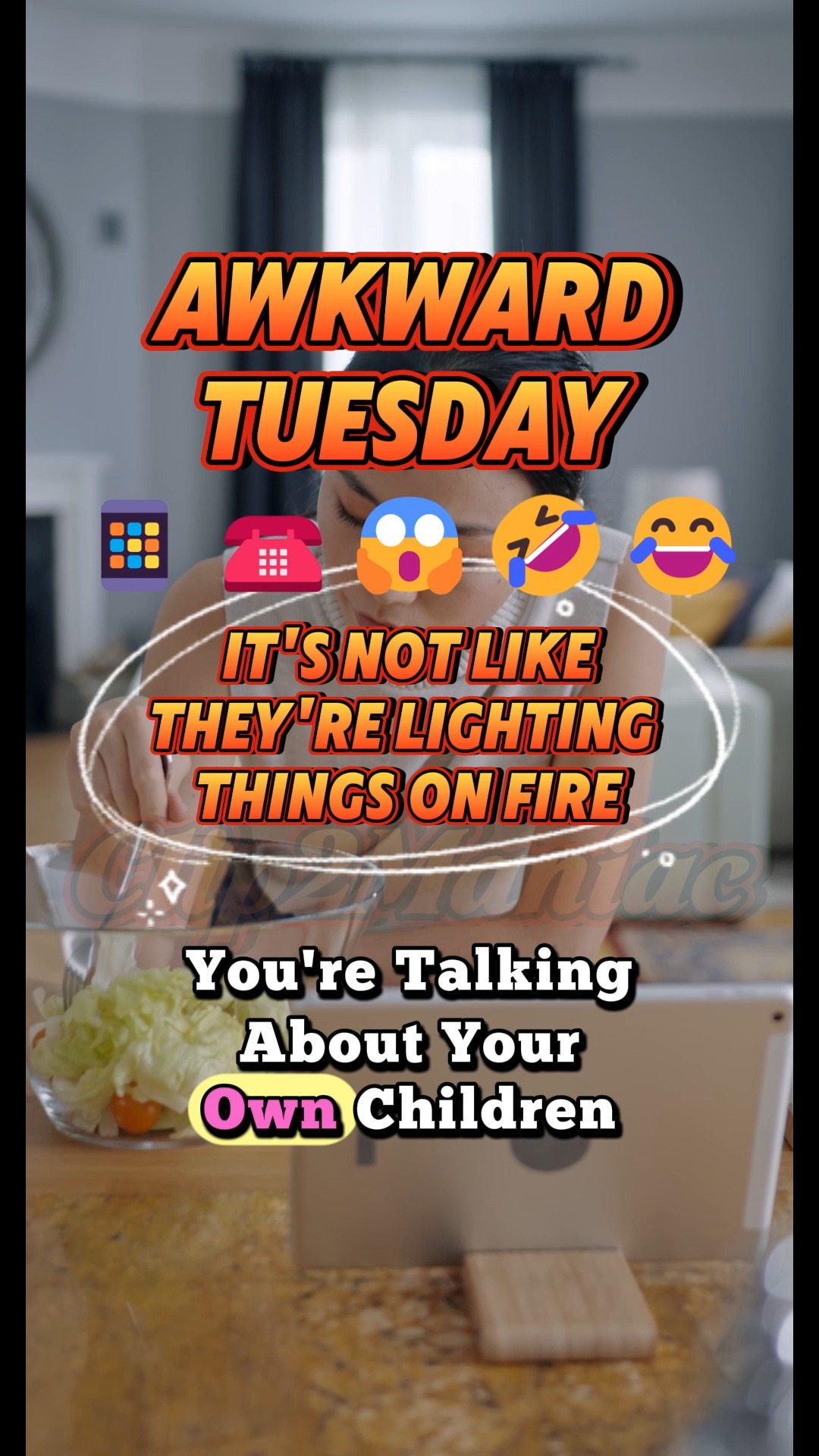 Awkward Tuesday: They are like walking little nightmares 🥳😱🤣 # ...