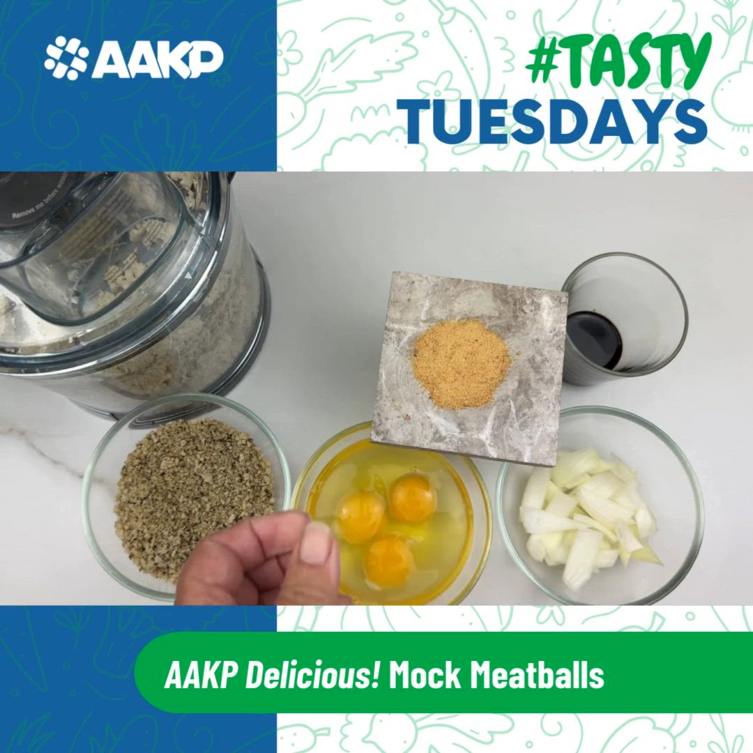 This #TastyTuesday, try our AAKP Delicious! Mock Meatballs. These ...