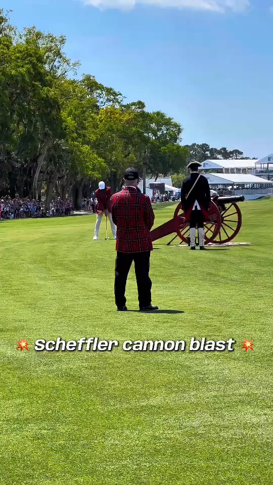 Scheffler in the house. 💥 | RBC Heritage | Facebook