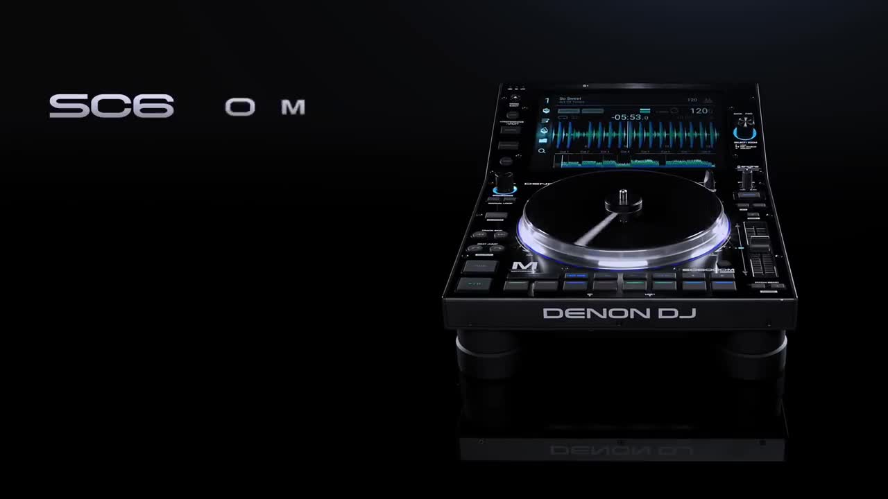 DENON SC-6000 PRIME Professional DJ Media Player with 10.1