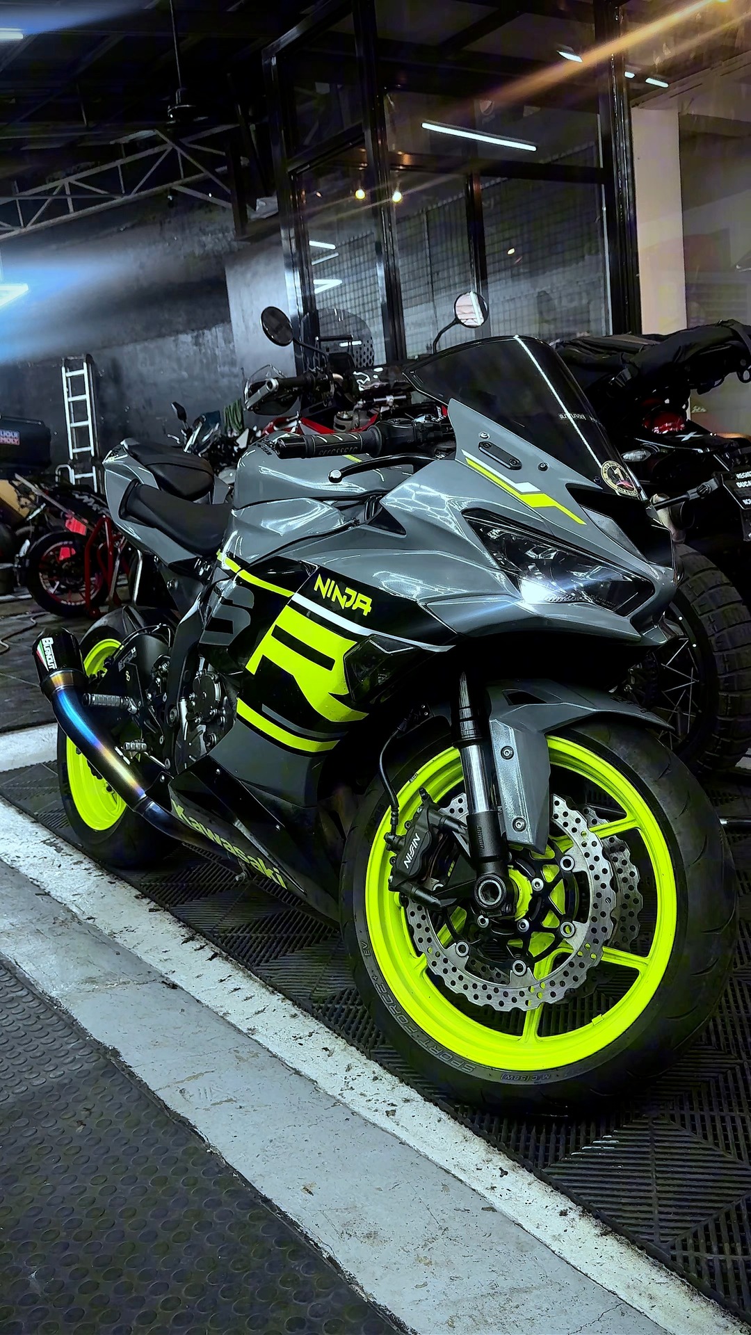 Kawasaki ZX-4RR home service installation 🛠️ - JPA Integrated
