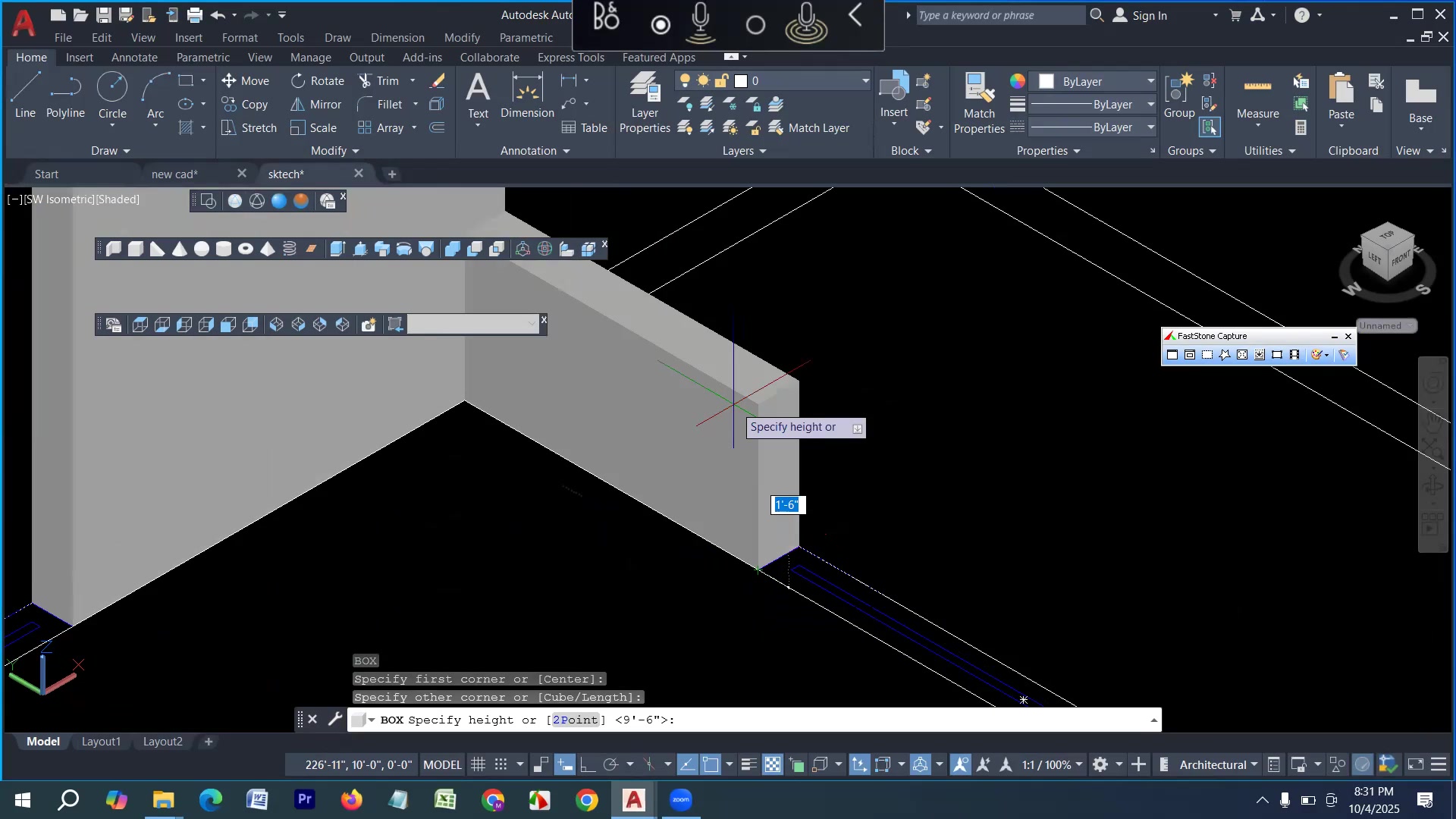 AutoCAD 3D Class 01 | একদম শুরু থেকে শিখুন 3D Modeling | Bangla ...