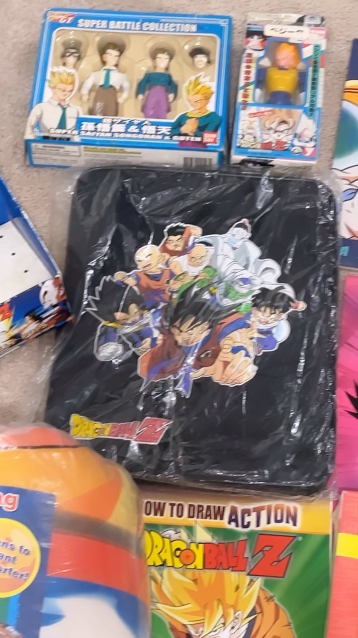 Rare Dragon Ball Z collectibles from Japan