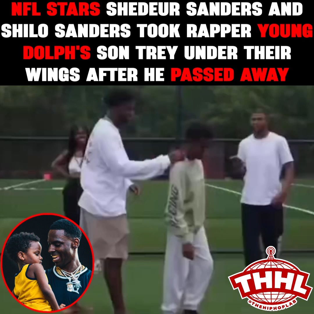 #NFL stars Shedeur Sanders and Shilo Sanders took rapper #YoungDolph's ...