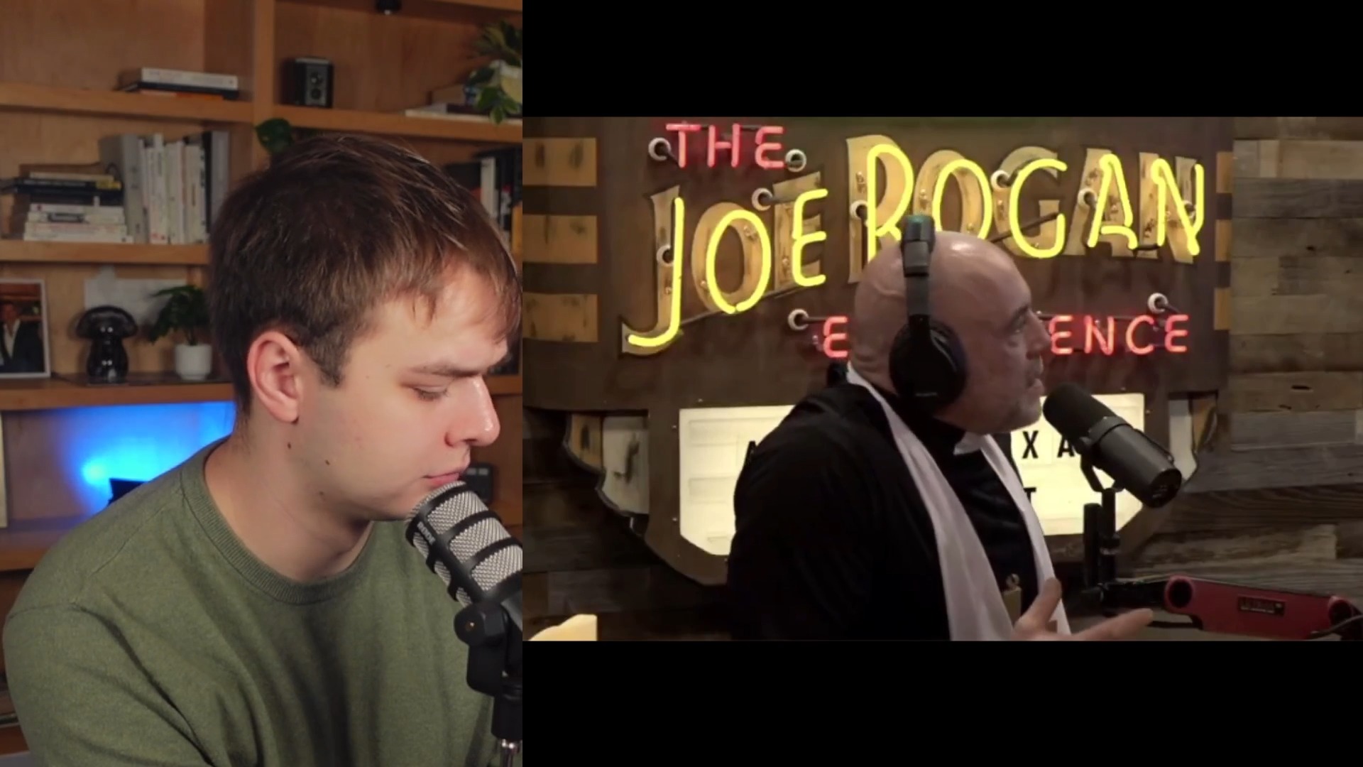 Joe Rogan is finally getting it. In a new clip, he figures out in real ...