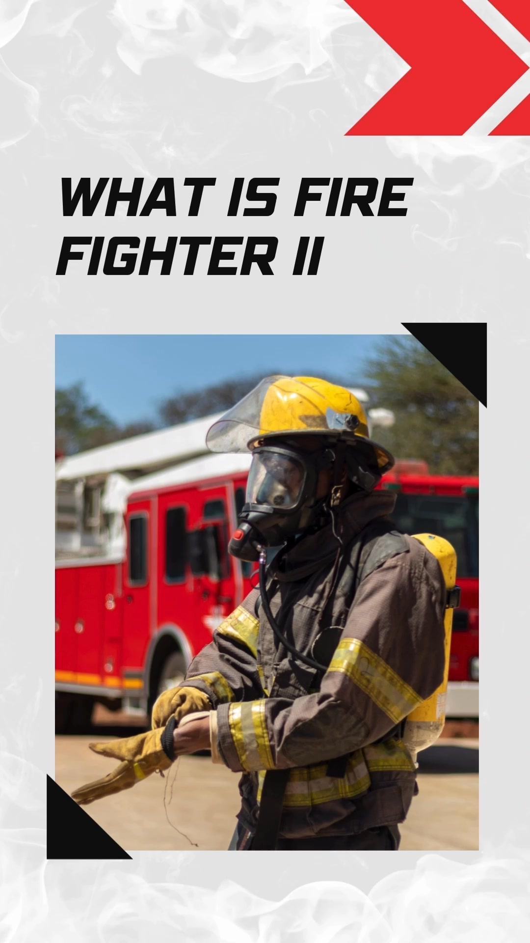EMCARE - What is Fire Fighter II? 🚒 It’s more than just... | Facebook