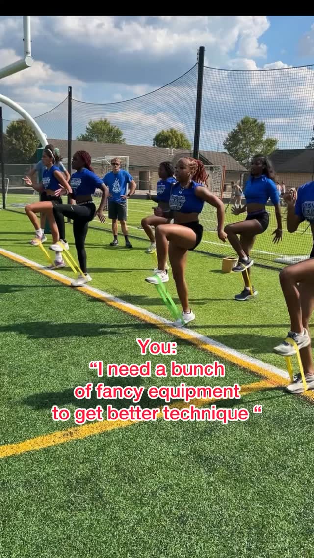 You don’t need fancy equipment to sharpen your form! 🗣️ A simple jump ...