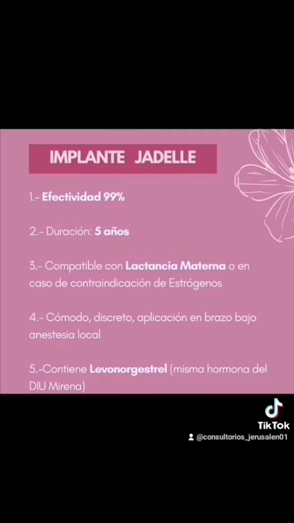 Jadelle implante anticonceptivo para 5 años🏥de la mejor calidad a bajo ...