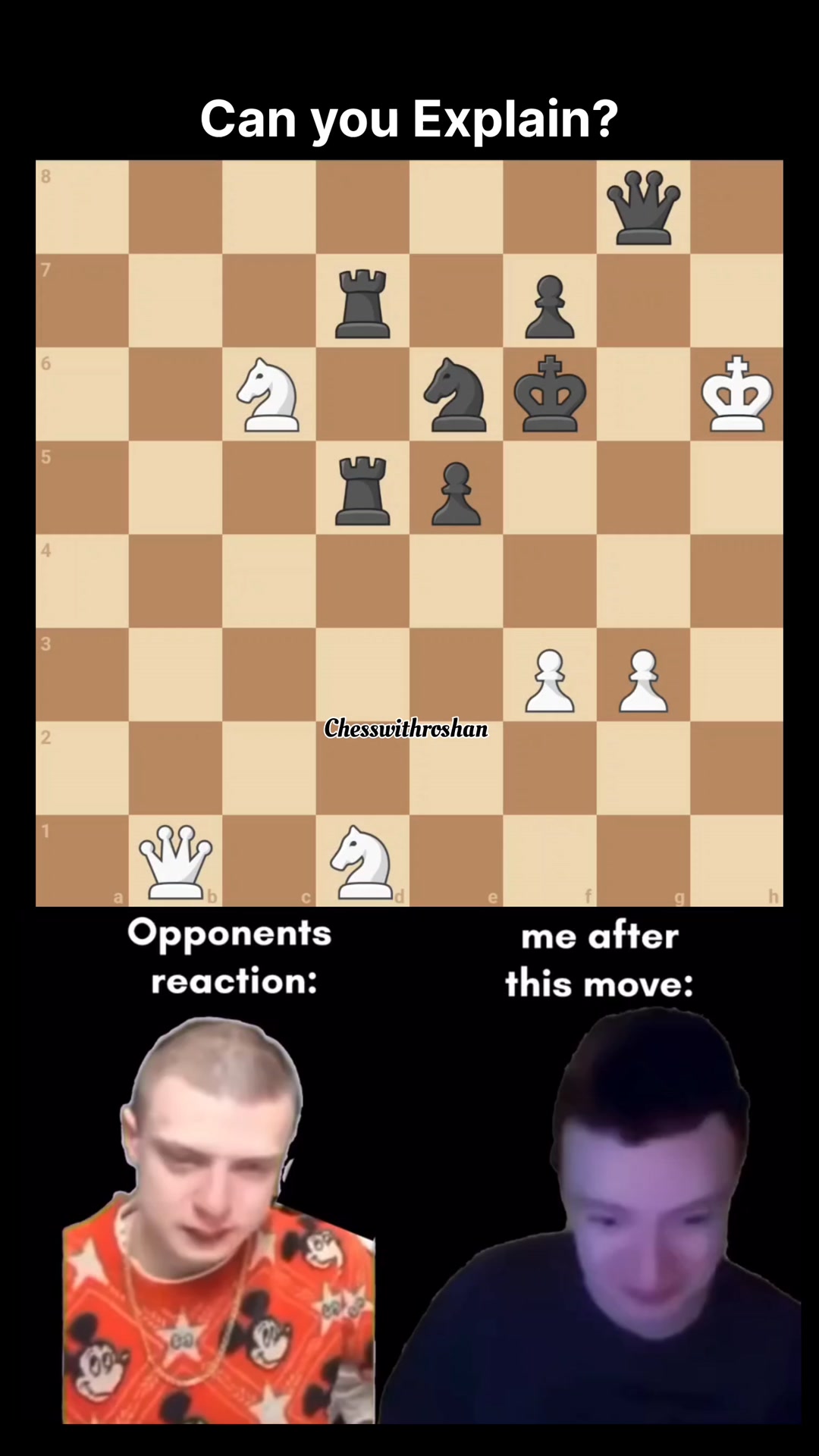 Insane Queen sacrifice 🎯‼️💎🧠 . . . #chess #chessgame #chessplayer # ...