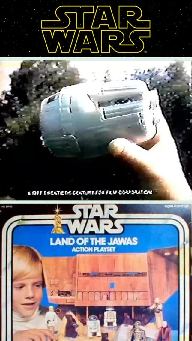 Kenner's Land of the Jawas playset