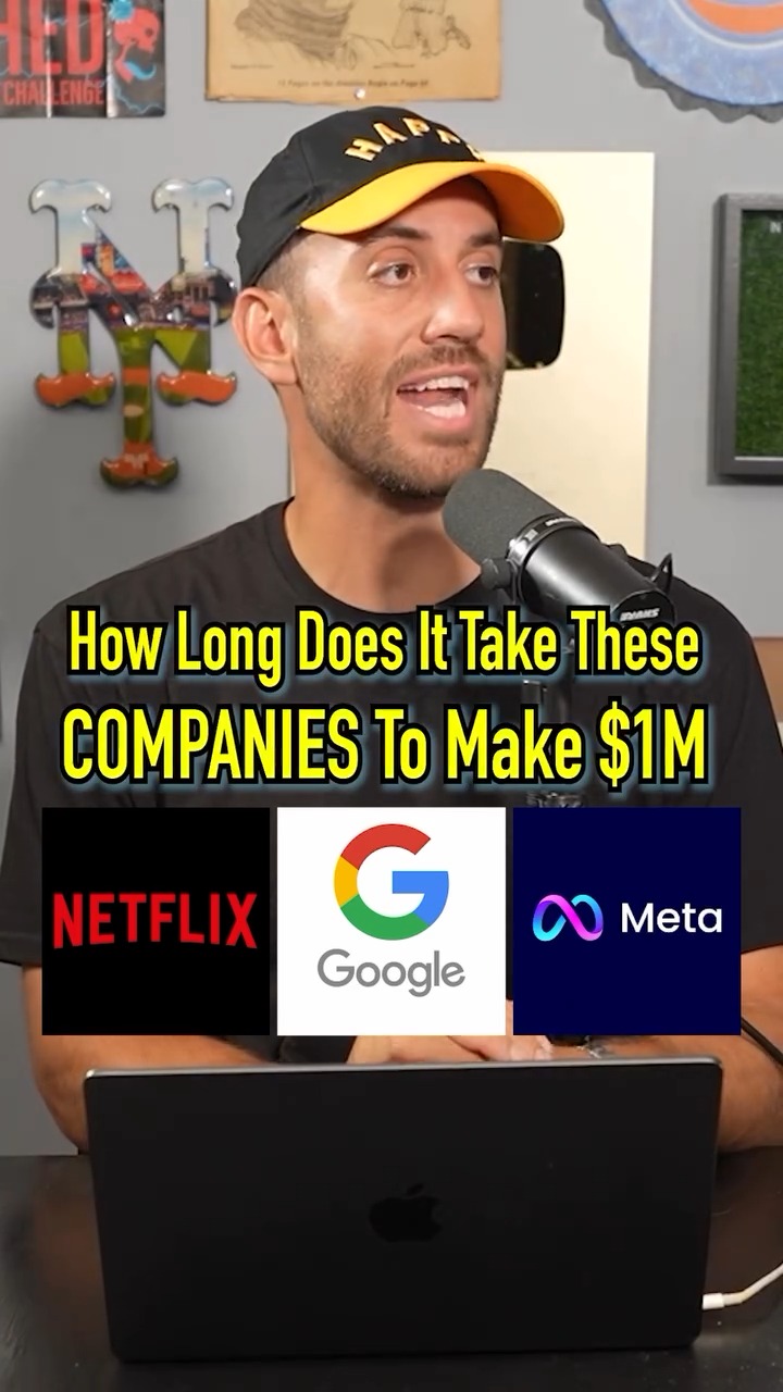 How Long Does It Take These Companies To Make $1 Million? #reels # ...