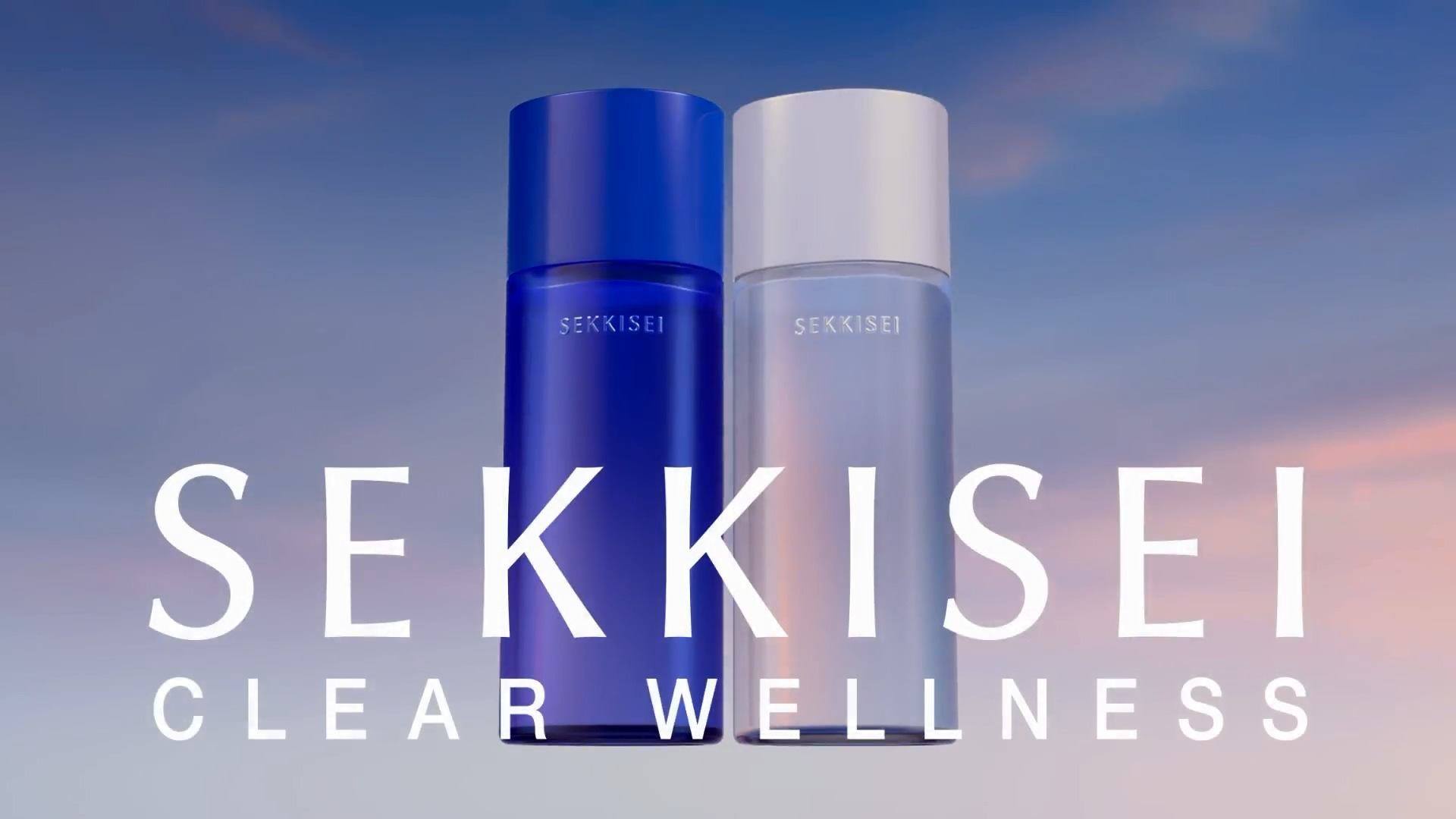 Experience the NEW SEKKISEI CLEAR WELLNESS for healthy skin 