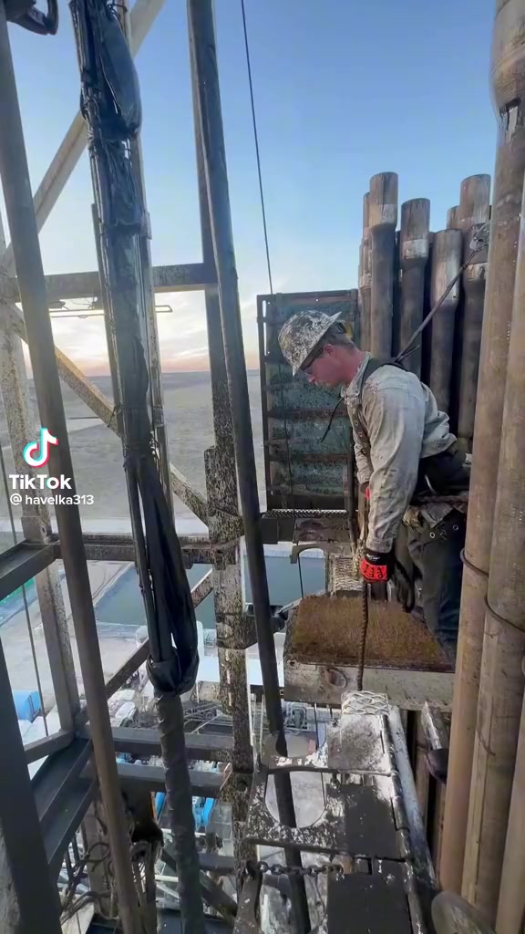 In the high-stakes world of oil rig operations, the Derrick Man ...
