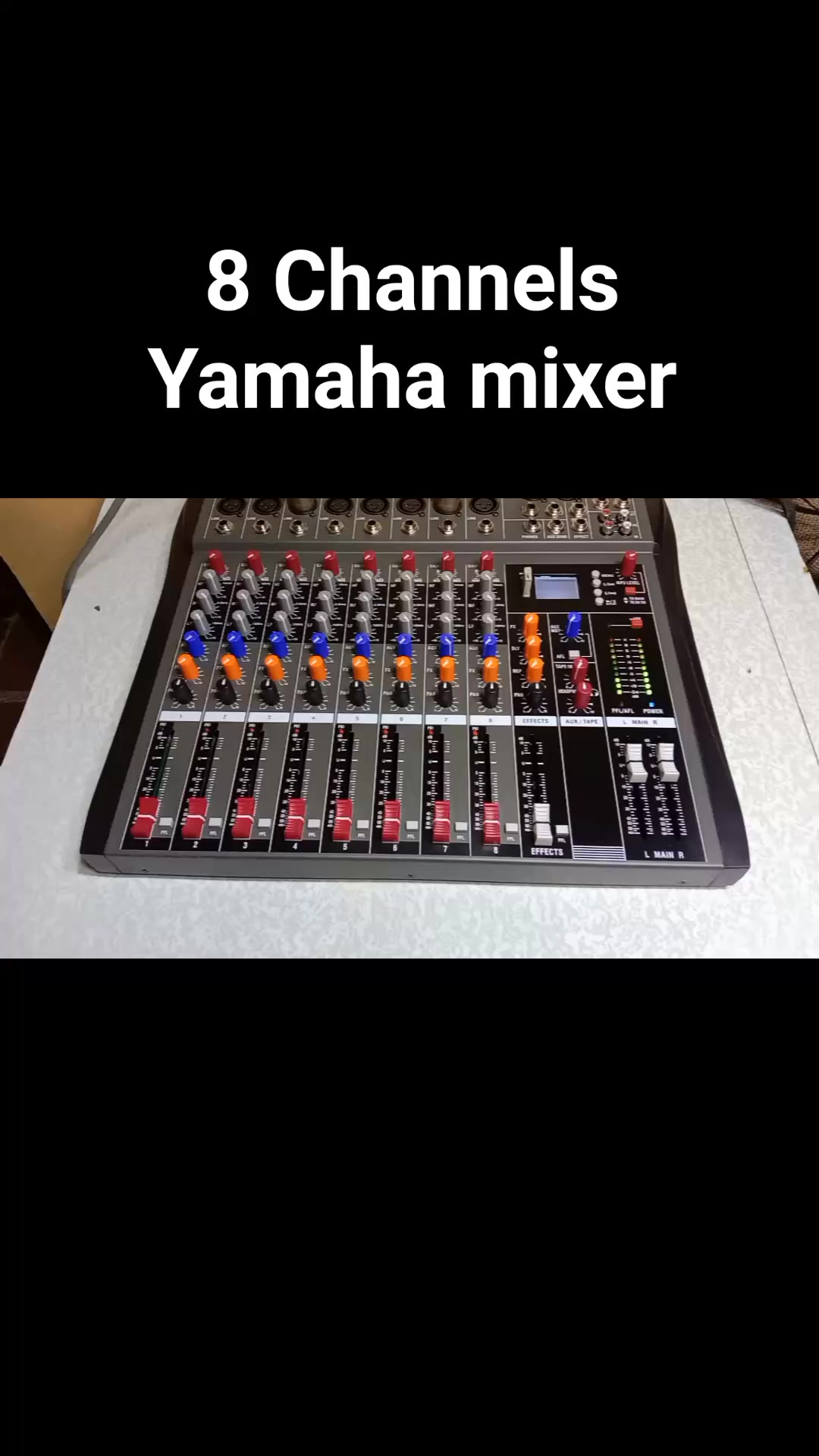 Yamaha MC 1204 mixer for home studio recording