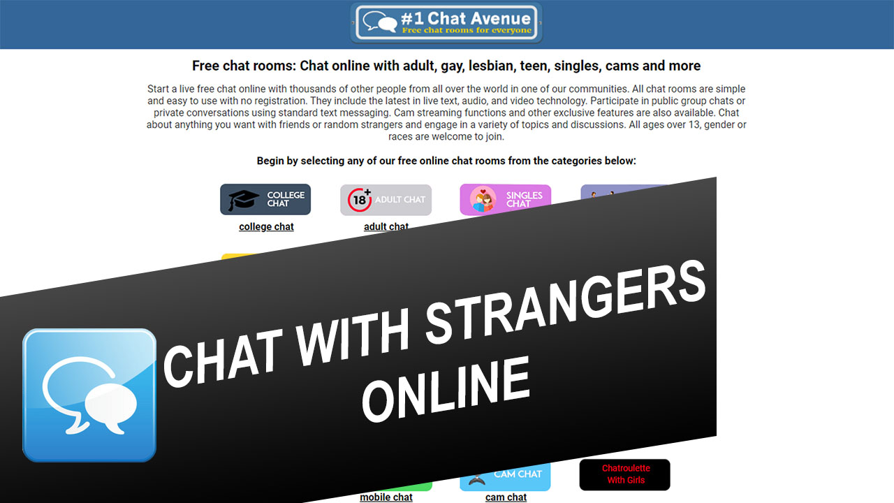 In this tutorial, you will learn how to #chat with strangers online. Go ...