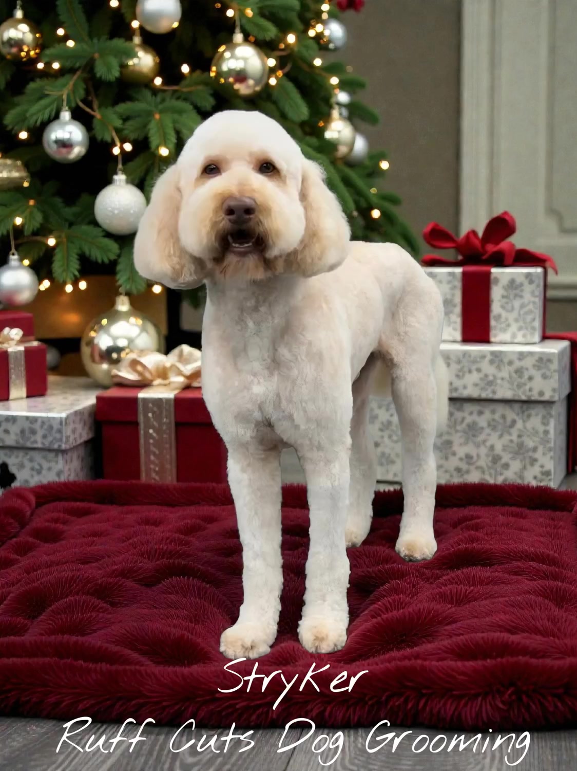 Stryker loves Christmas so much he is singing 🎅 | Ruff Cuts Dog ...