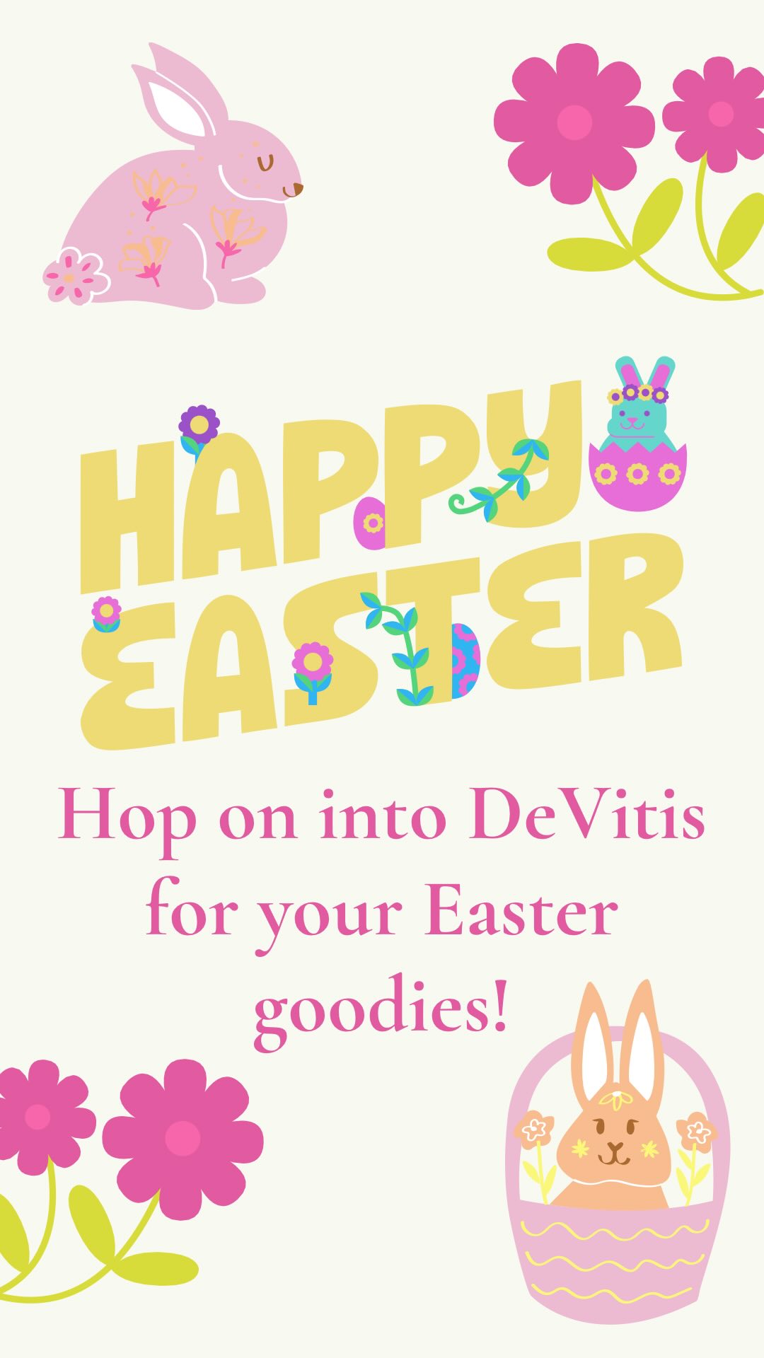 Hop on into DeVitis for the perfect additions to your Easter baskets!🐣 ...