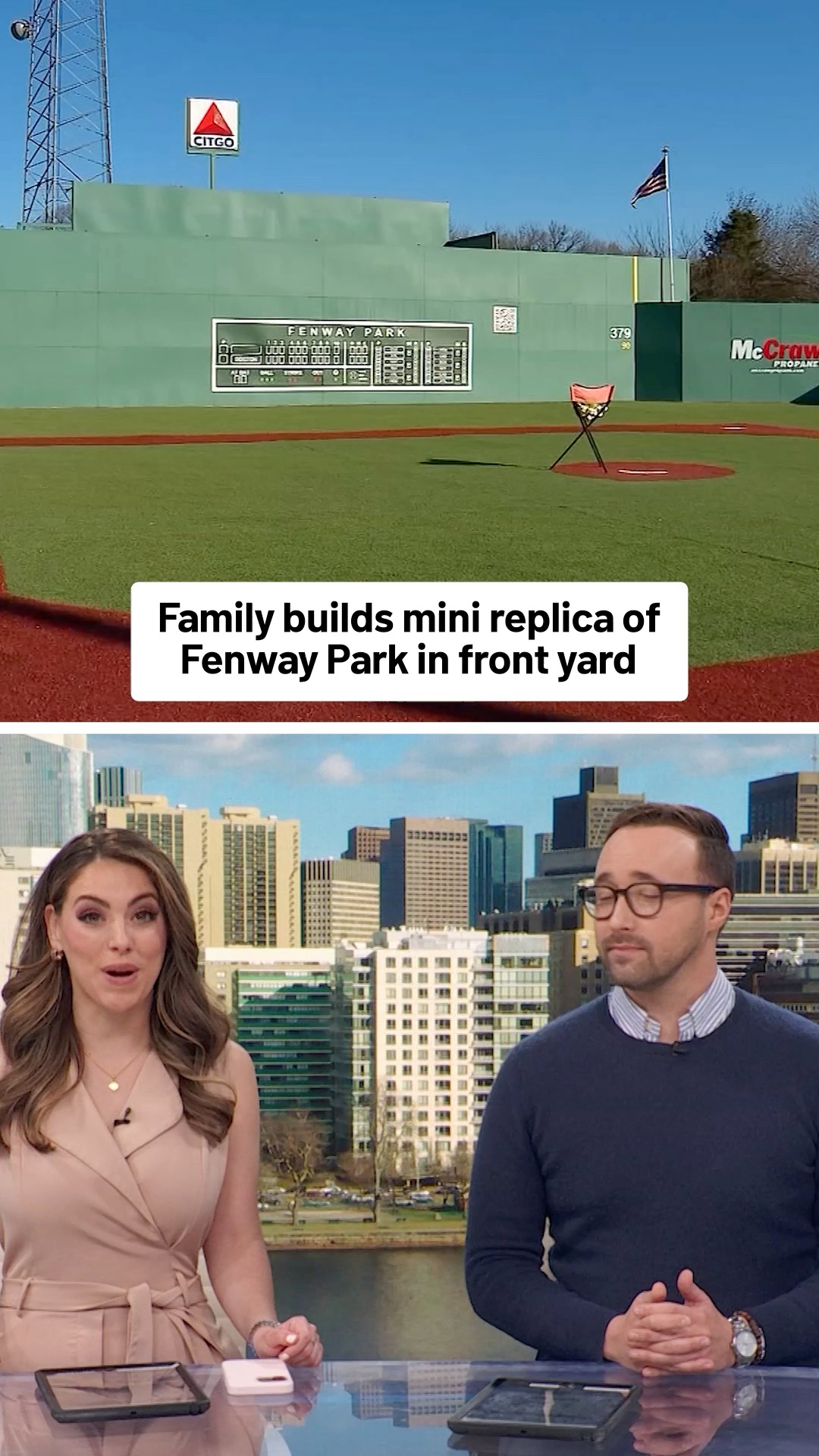 Family's front yard in Texas has been transformed into a mini