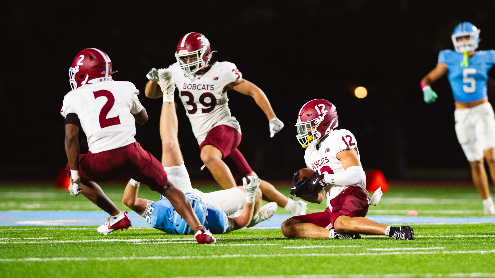 Bates College Football junior captain Ryan Lynskey rushed for 221 yards ...