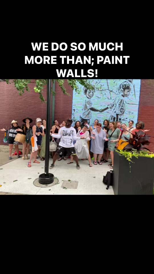 Cincinnati's Sawyer Point skate rink mural unveiling