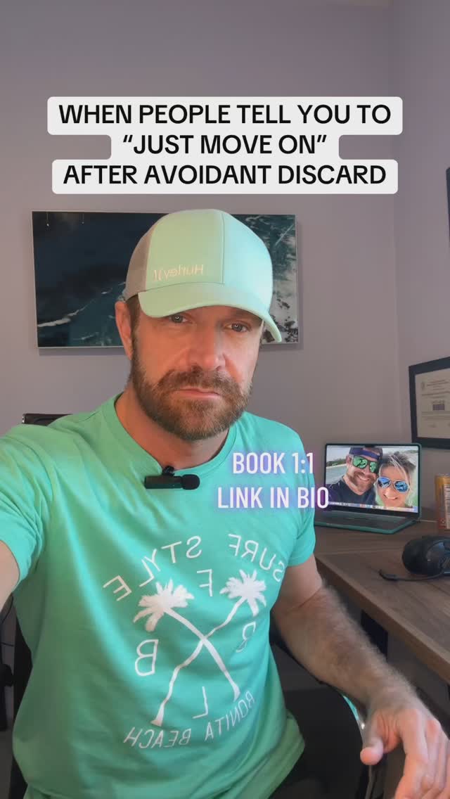 When people tell you to “just move on” after an avoidant discard # ...