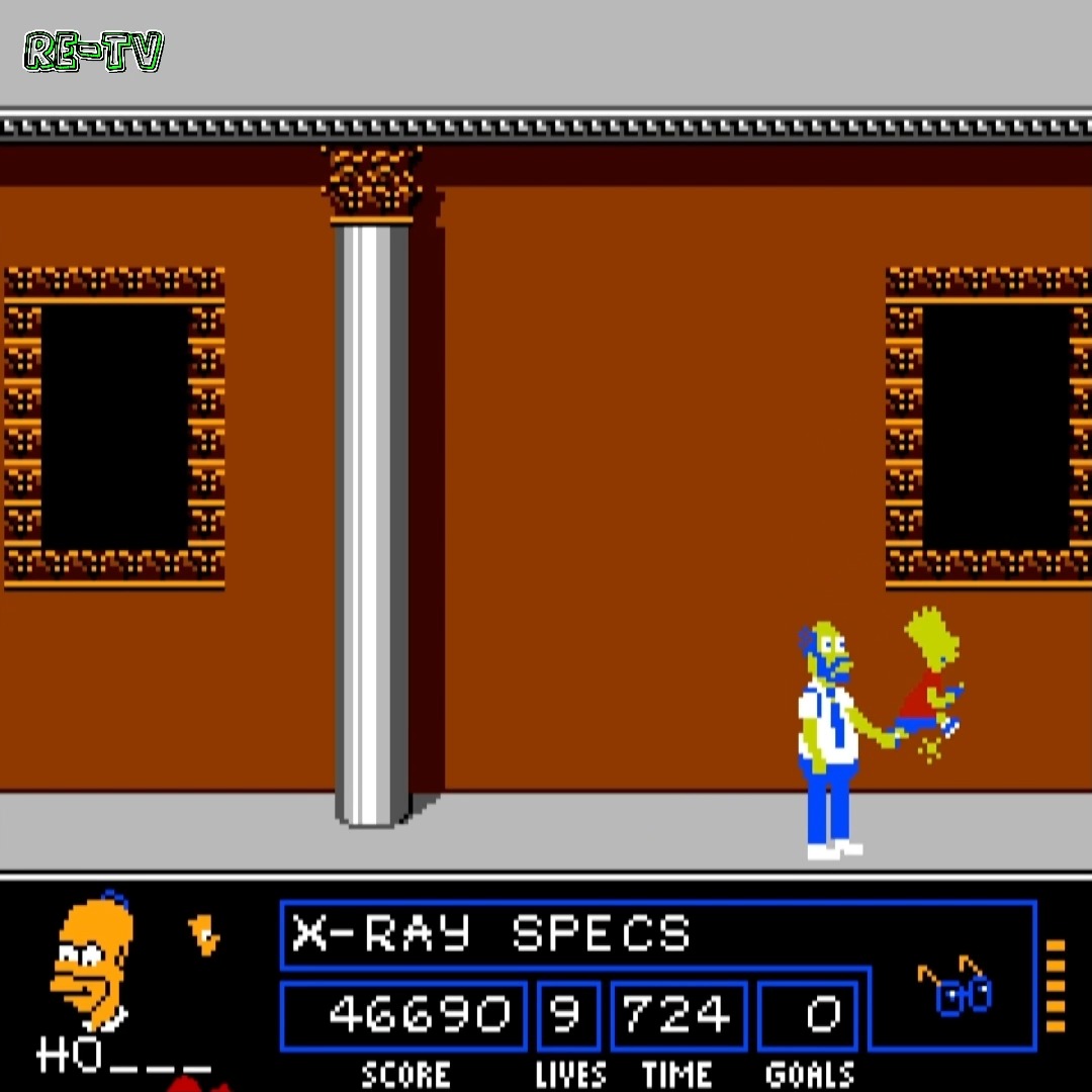 The Simpsons Bart Vs. The Space Mutants (NES) | Retro-Entertainment TV