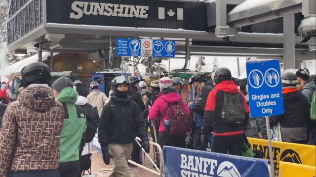 Seems the record breaking snow at #SunshineVillage has brought the ...