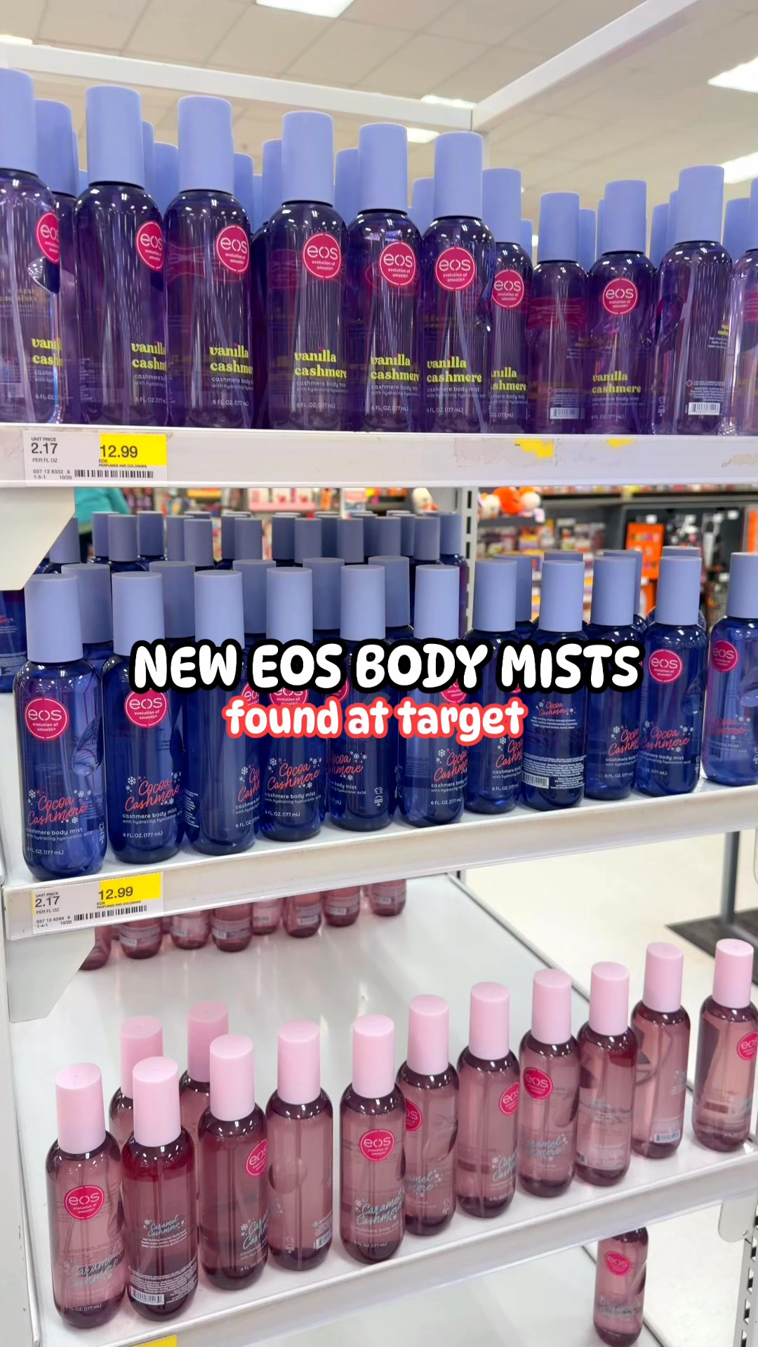 New EOS body mists at target #bodymists #targetfinds #stockingstuffers ...