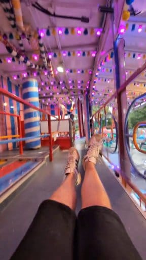How about THIS for a funhouse!! It's another wait until the end moment ...