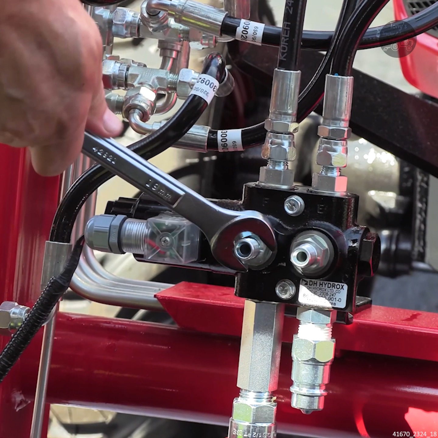 How to Install a 3rd Function on ANY Tractor #tractors #diy # ...