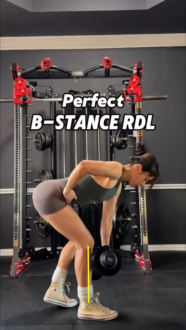 B-Stance RDL Tips: Supporting foot (behind should be positioned ...