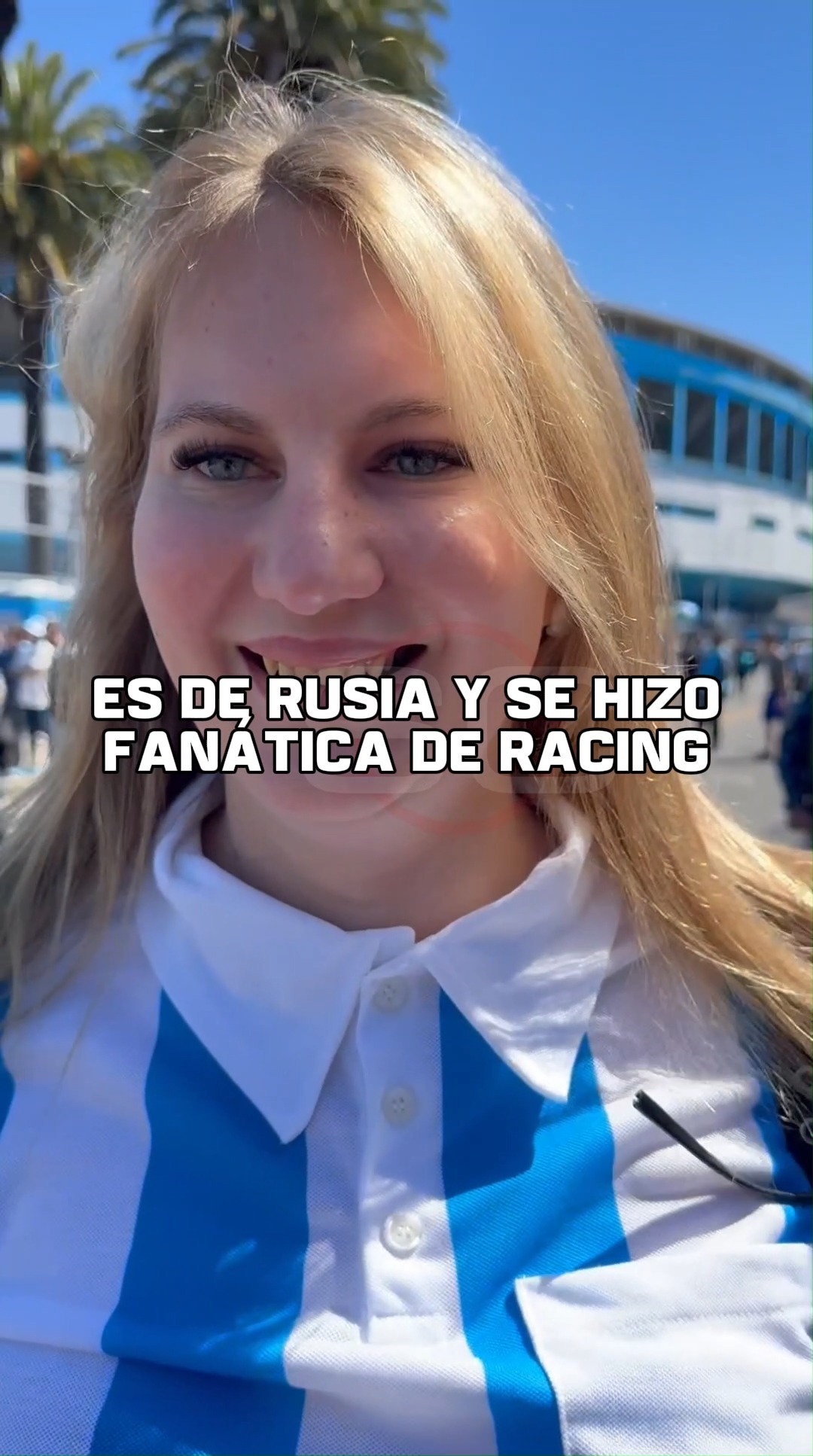 ¡ES DE RUSIA Y SE HIZO FANÁTICA DE RACING! 🇷🇺 Se llama Valeria, es de ...