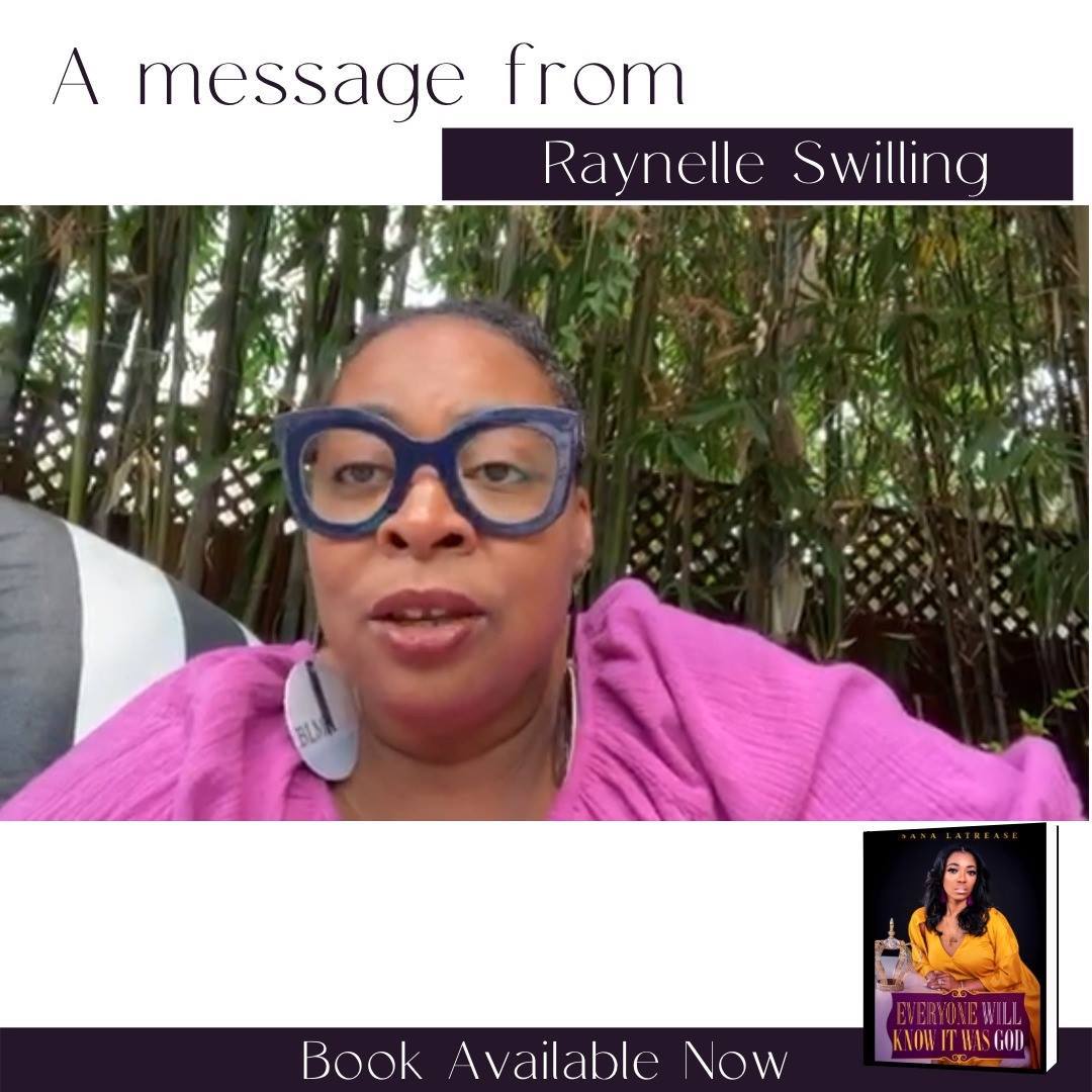 Thank you to my big cousin Raynelle Swilling for her kind words. You ...