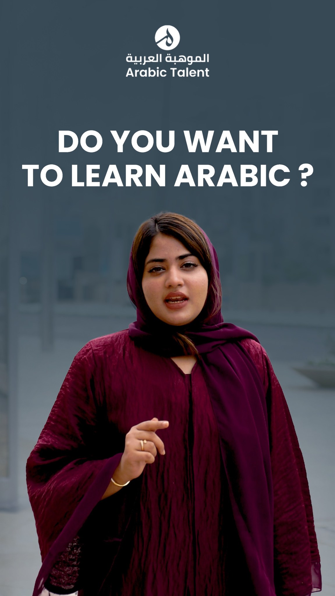 JOIN THE BEST ONLINE SPOKEN ARABIC COURSE الموهبة العربية Arabic Talent ...