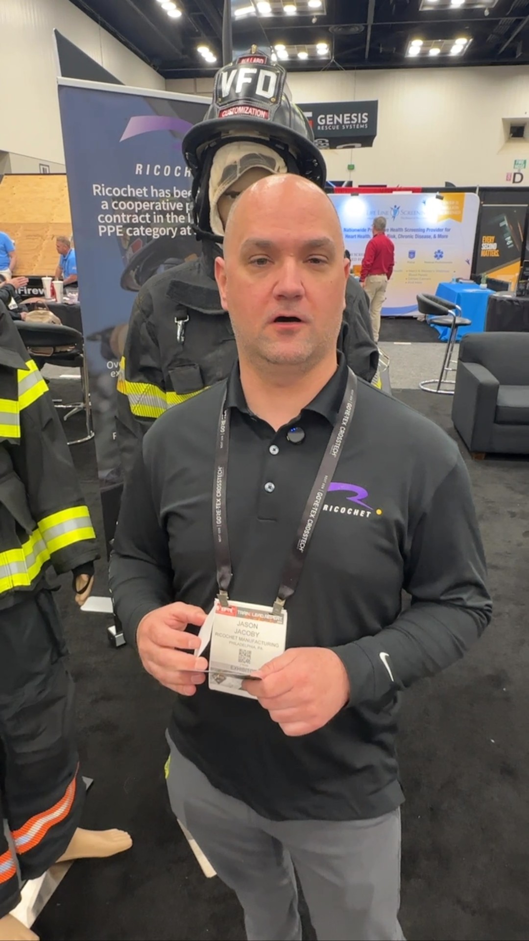 COME OVER TO BOOTH 2301 @ricochetgear | Chief Miller | Facebook