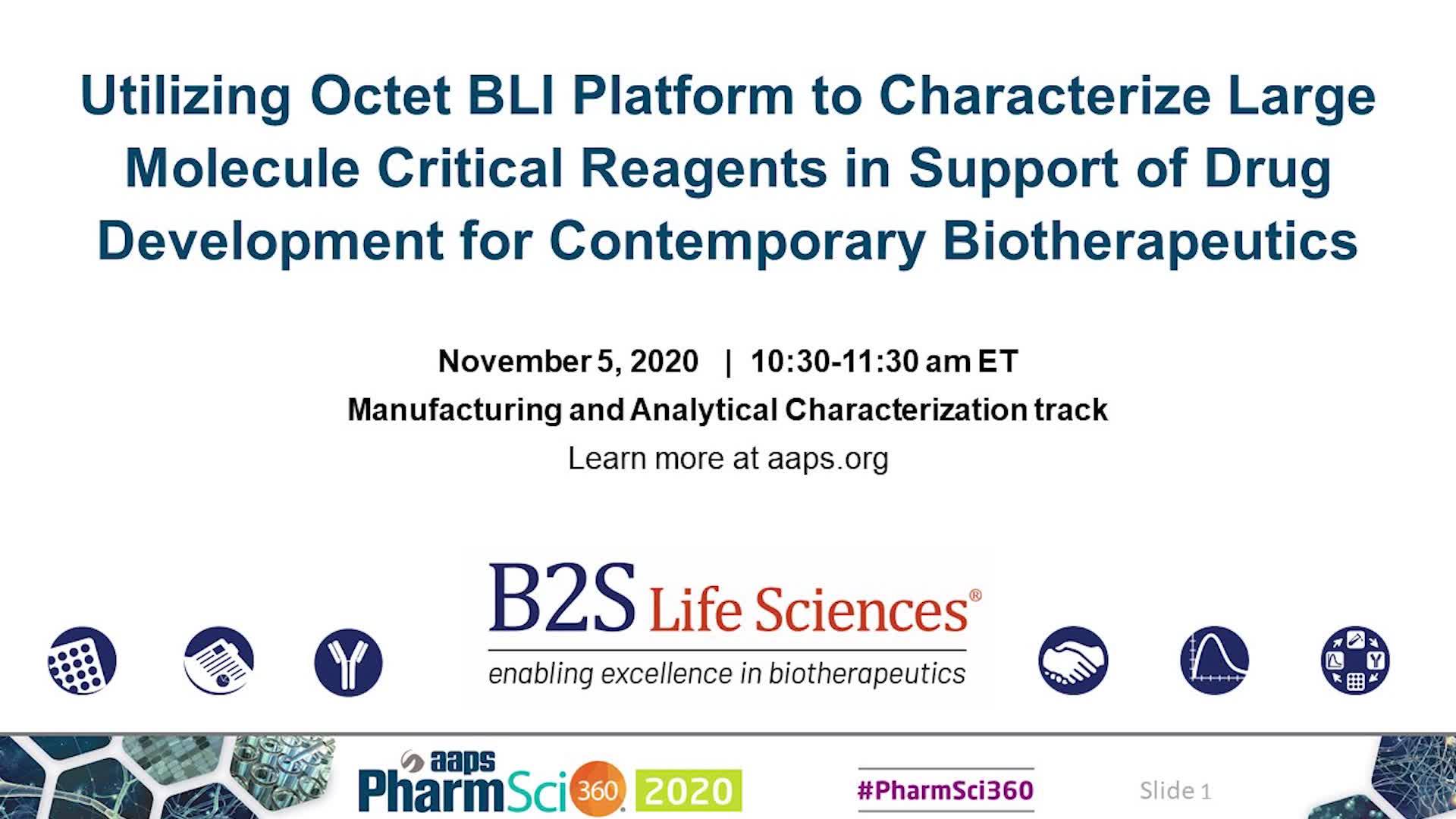Utilizing Octet Platform for Characterizing Critical Reagents in ...