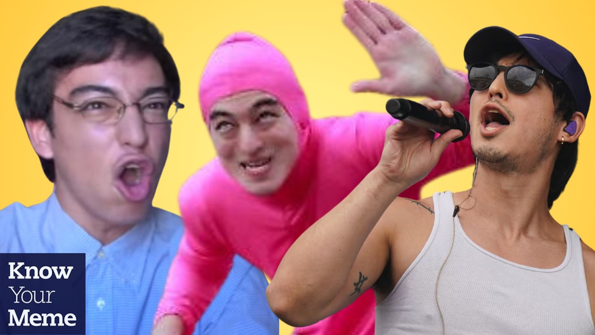 Filthy Frank and Pink Guy are just some of the characters he was known ...