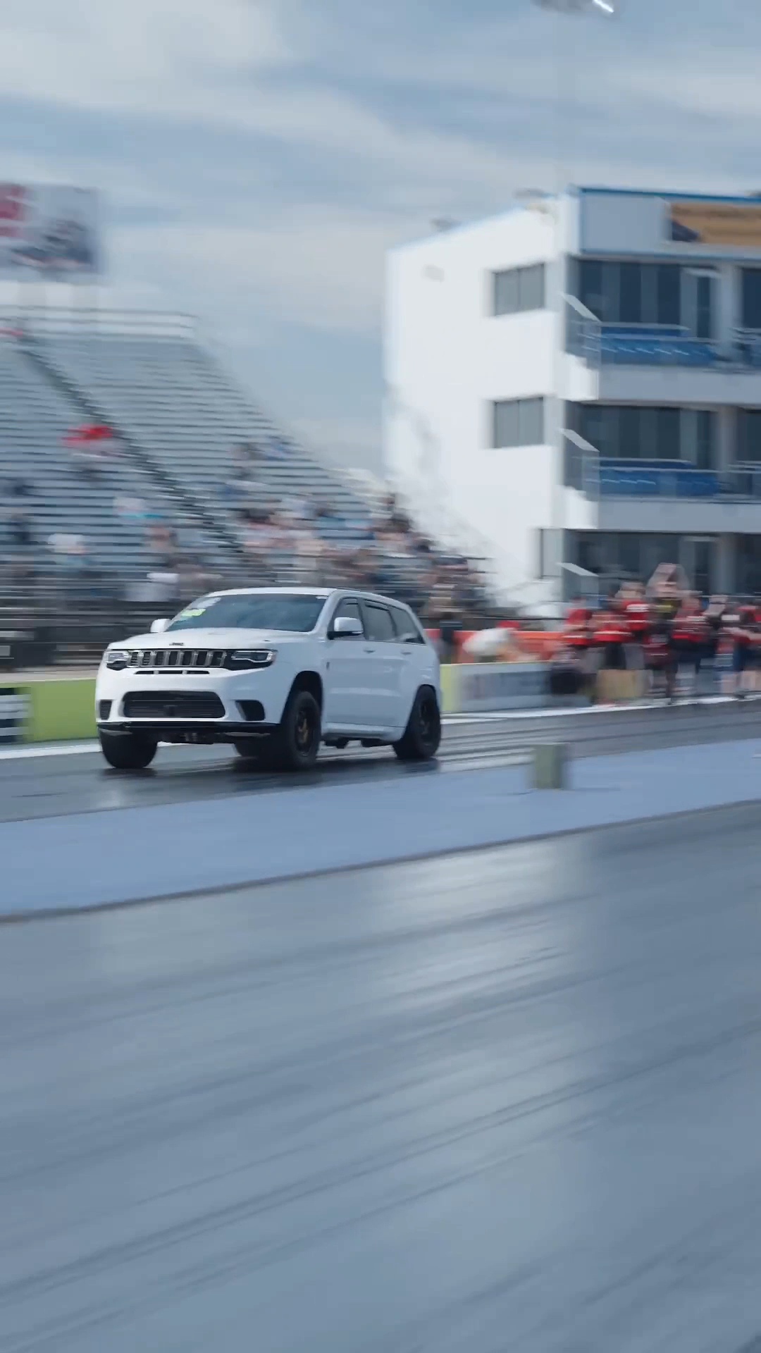 When it comes to the TRACKHAWK not even its weight holds it back😏and ...