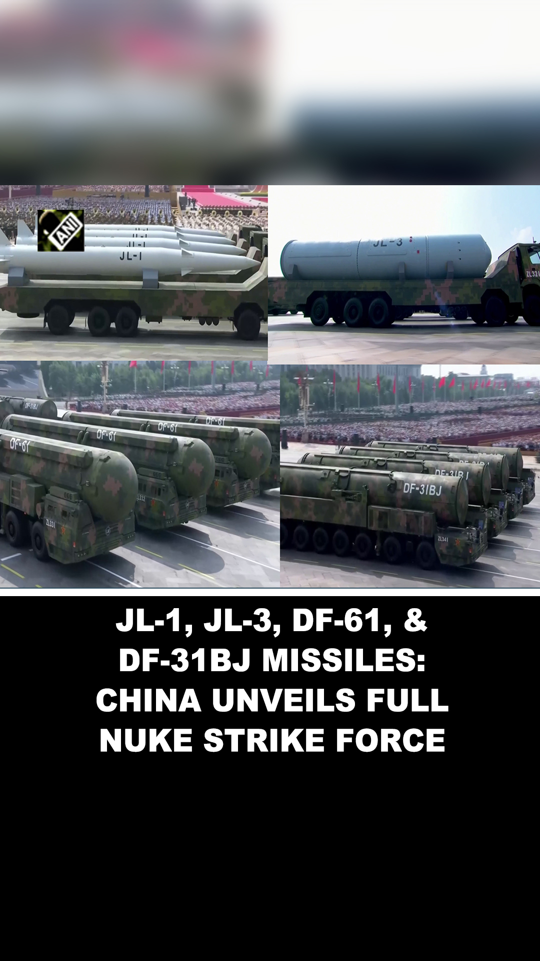 China Showcases Complete Nuclear Arsenal in V-Day Parade, Signals ...