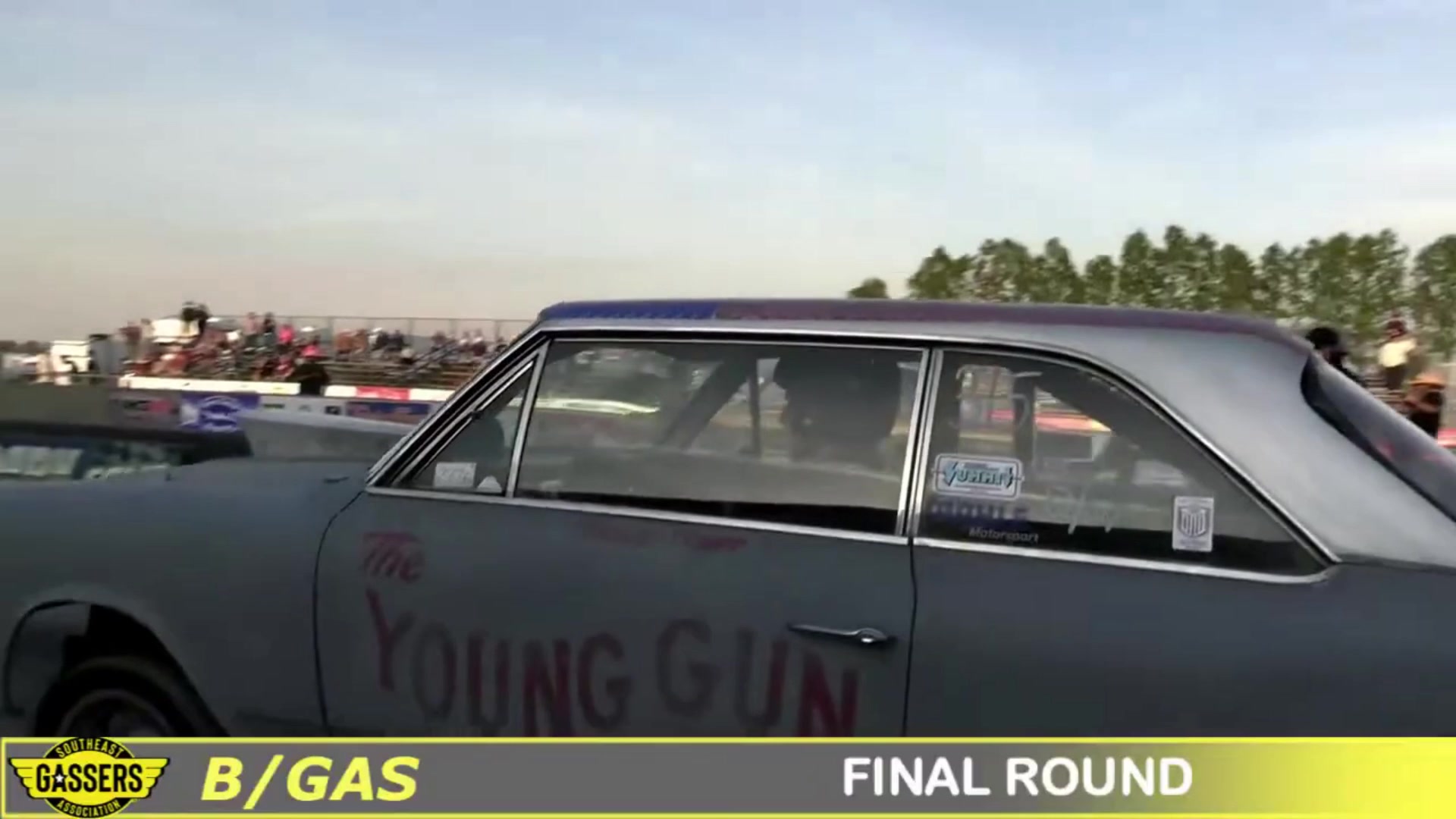 The youngsters were racing for the victory in B/Gas at South Georgia ...