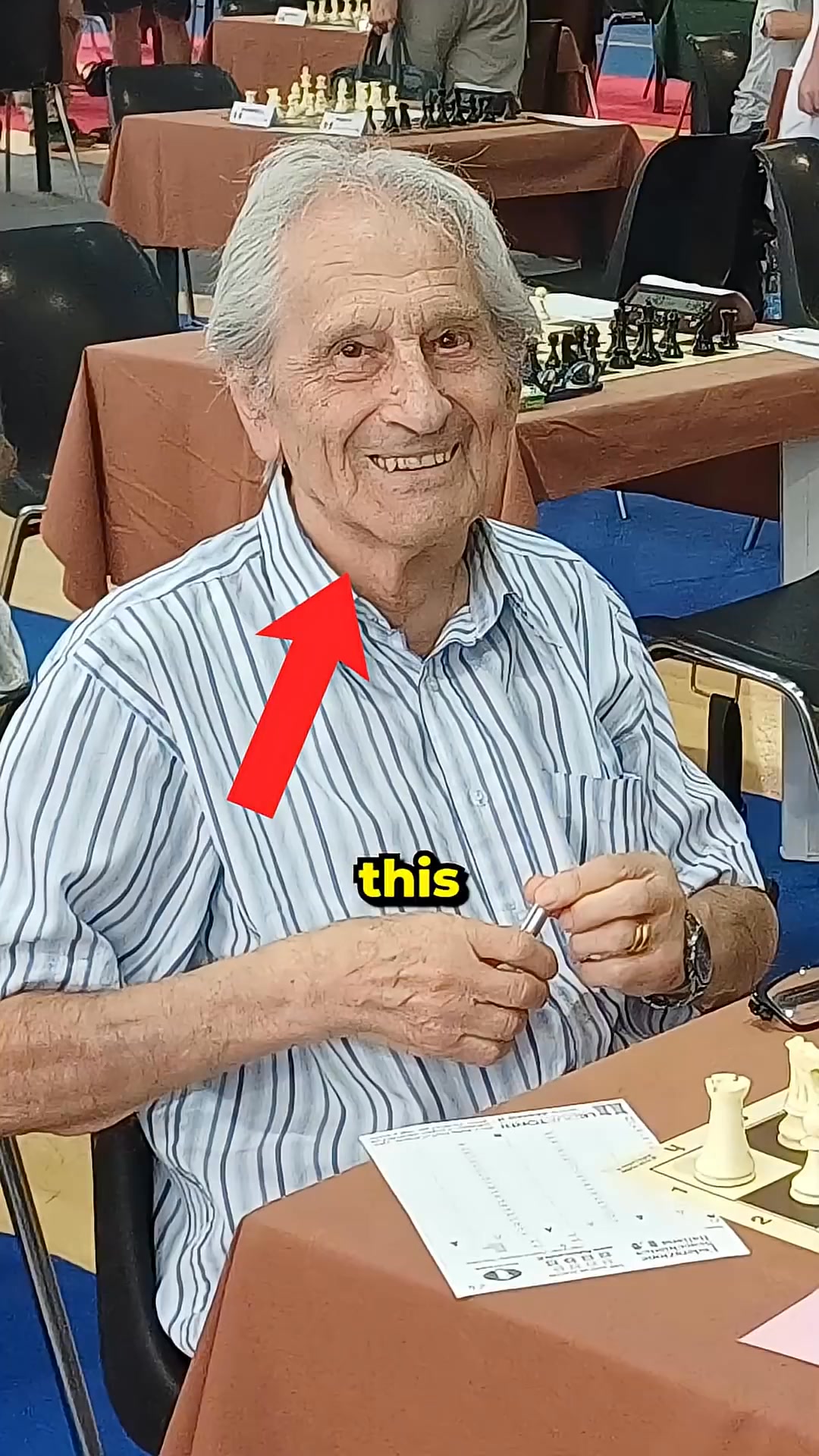 104 years old #chessstrategy #improvechess #chessclub #chesslife # ...
