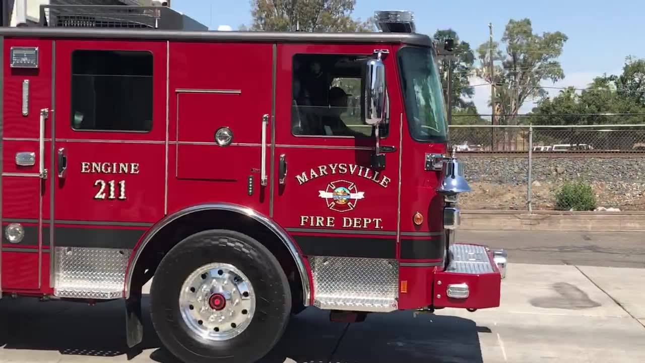 Today the Marysville Fire Department took delivery of its new Pierce ...