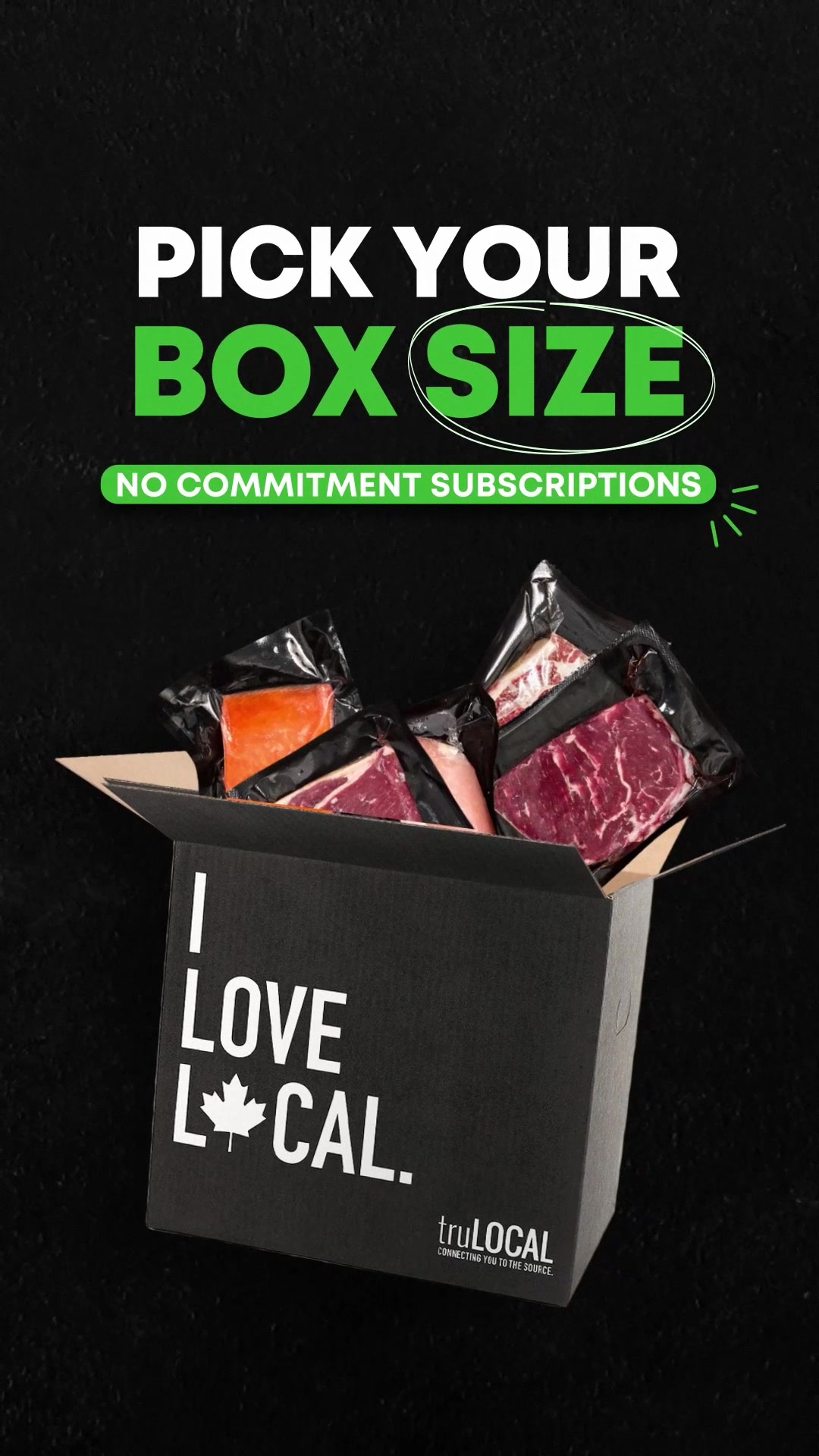 truLOCAL lets you hand-pick the cuts you want from trusted local farms ...