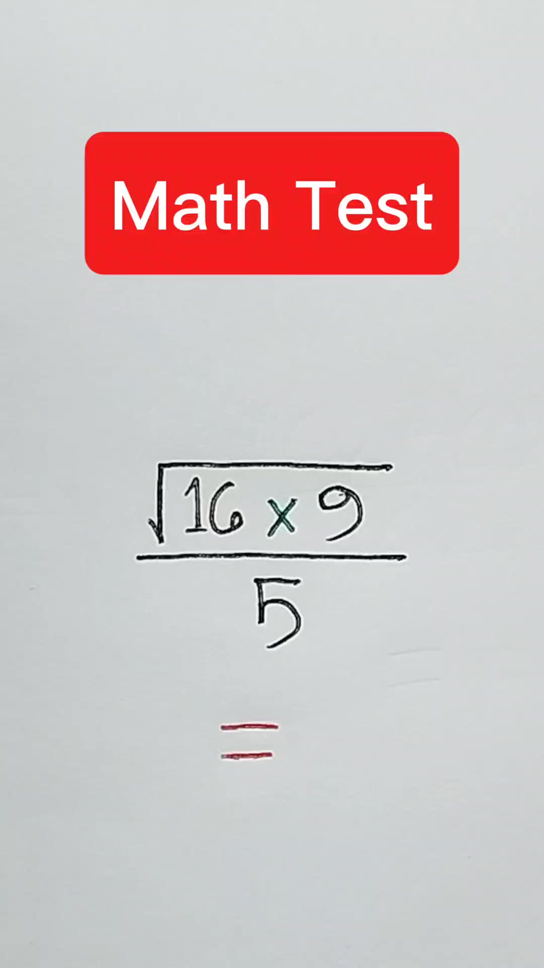 Easy Math Test 😱 #math #mathtest #mathchallenge #basicmath #reel #reels ...