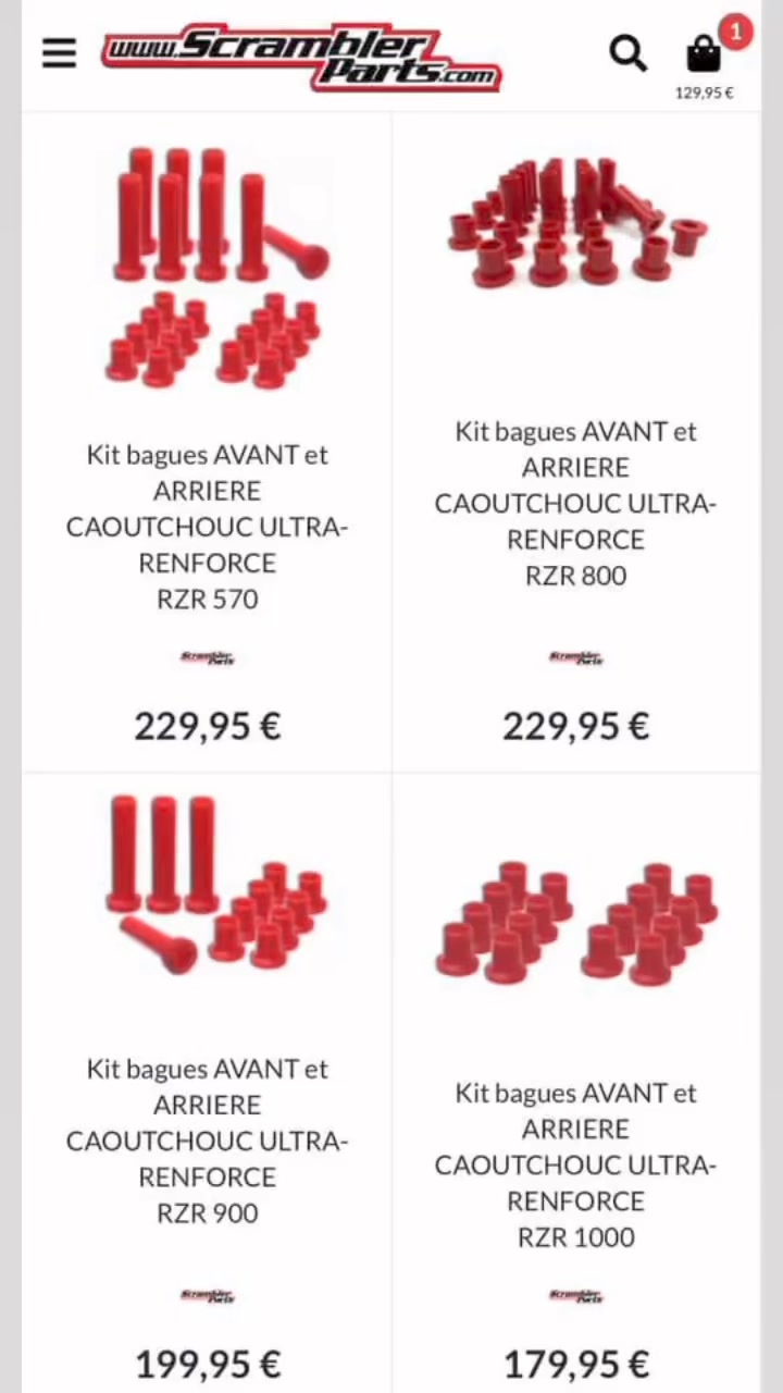 Akozon Kit 28 Bagues Bras Triangulaires A-Premium Polaris RZR 800 / S 800 2008-2014 - Remplacement OE 5439874